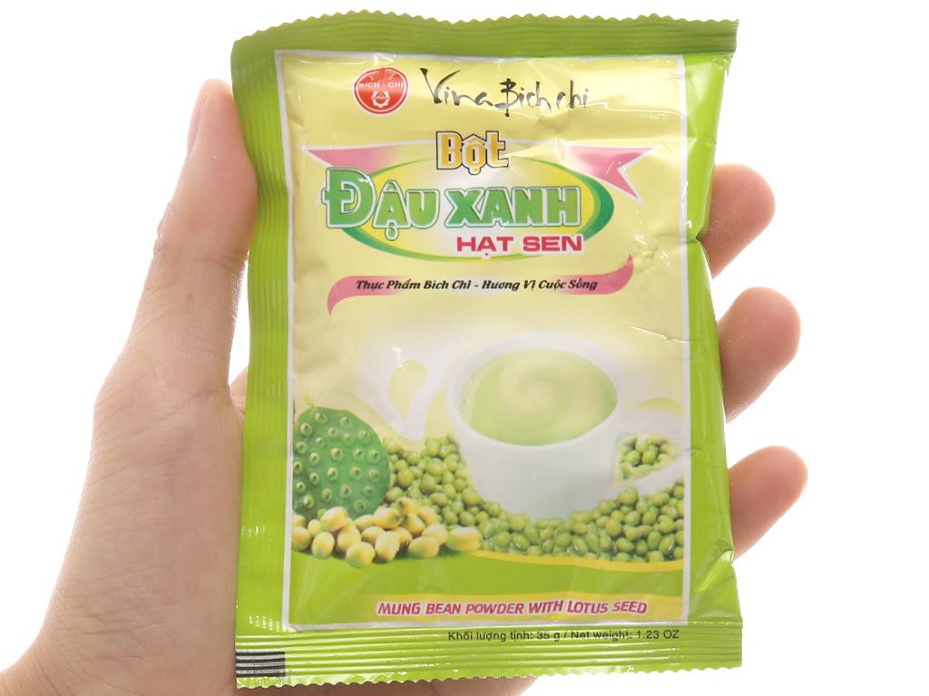 Bột đậu xanh hạt sen có đường Bích Chi - 350g/túi