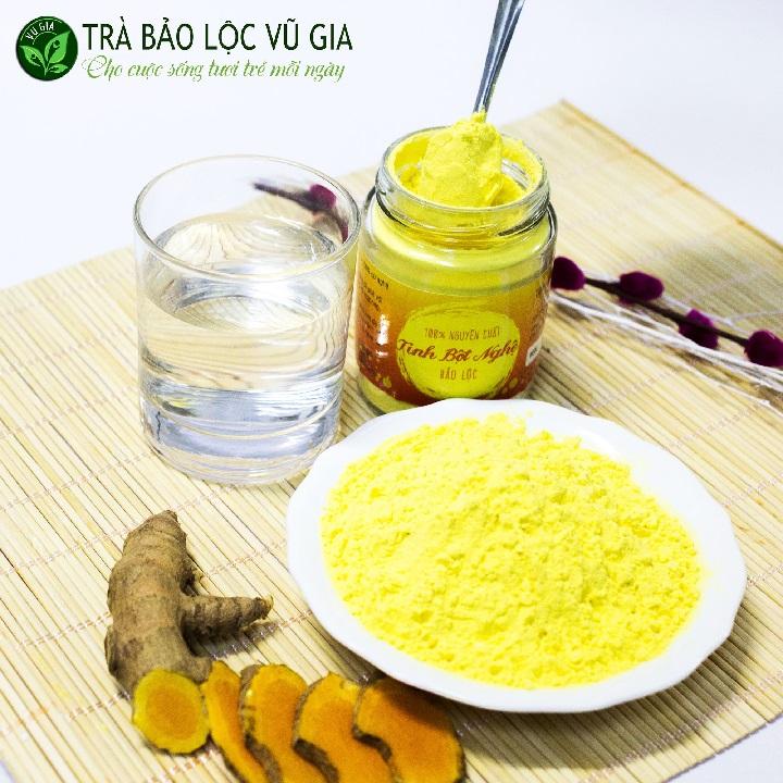 Tinh Bột Nghệ Se Khít Chân Lông 100g ( dạng túi) [ Đã được kiểm nghiệm y tế ]