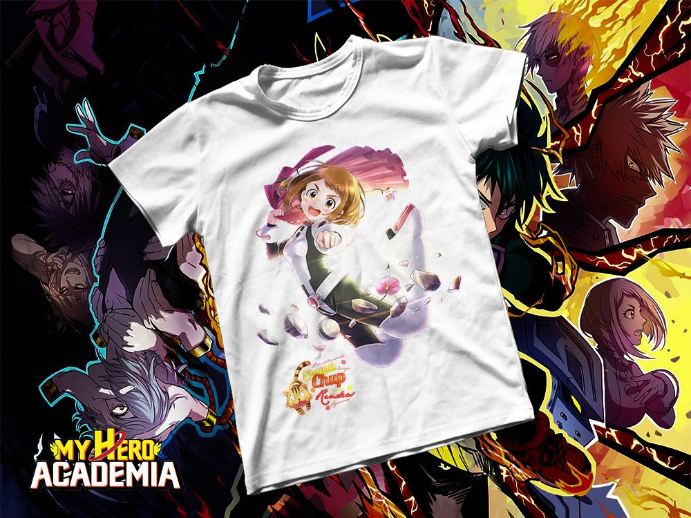 [HCM]Áo thun Cotton Unisex - Anime - My Hero Academia - Aoyama yuga