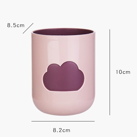 Ly hình đám mây hai lớp dễ thương