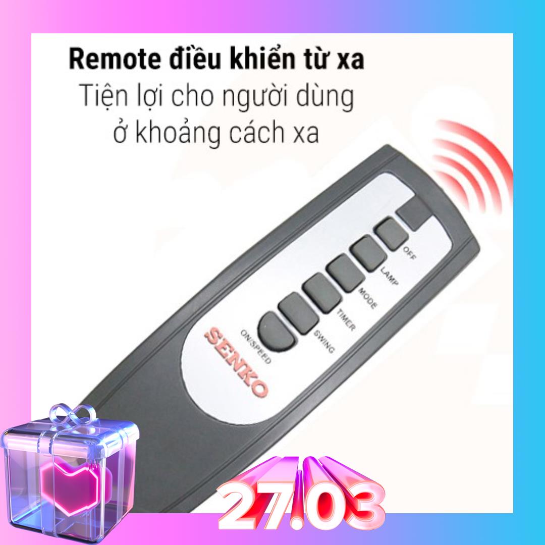 Remote điều khiển từ xa quạt Senko (N005)