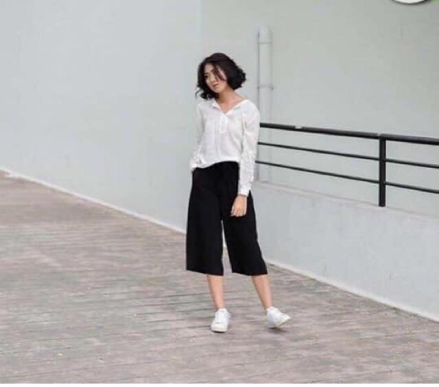 [HCM][Quần Ống Rộng Phong Cách Hàn Quốc Cho Nữ Quần Ống Rộng Mỏng Vải Mềm] QUẦN SUÔNG ỐNG RỘNG THỜI TRANG