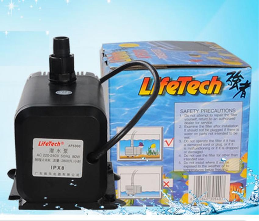 Máy bơm bể Lifetech AP5300 dùng máy bơm bể cá cảnh, trồng thủy canh, hệ thống aquaponics