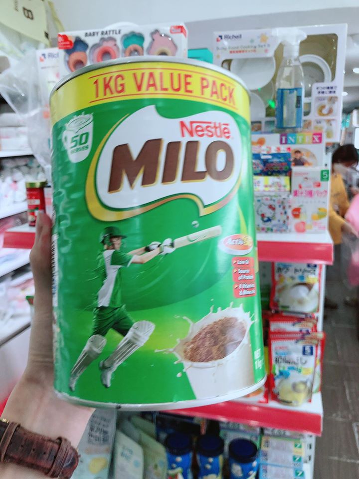 Sữa bột Milo Úc Nestle 1kg