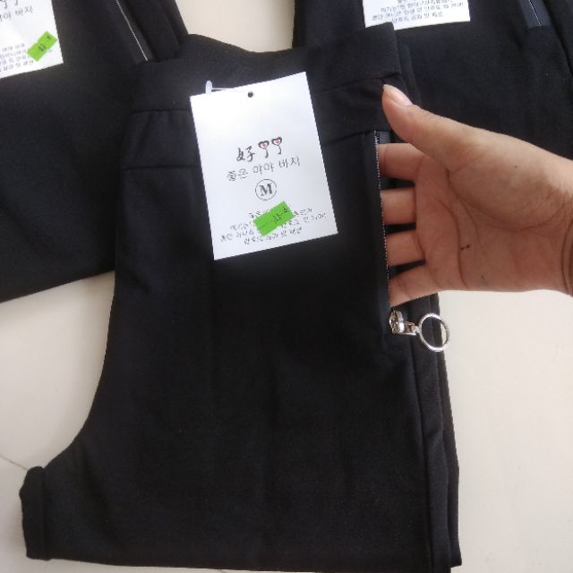 Quần legging umi hàn khóa túi