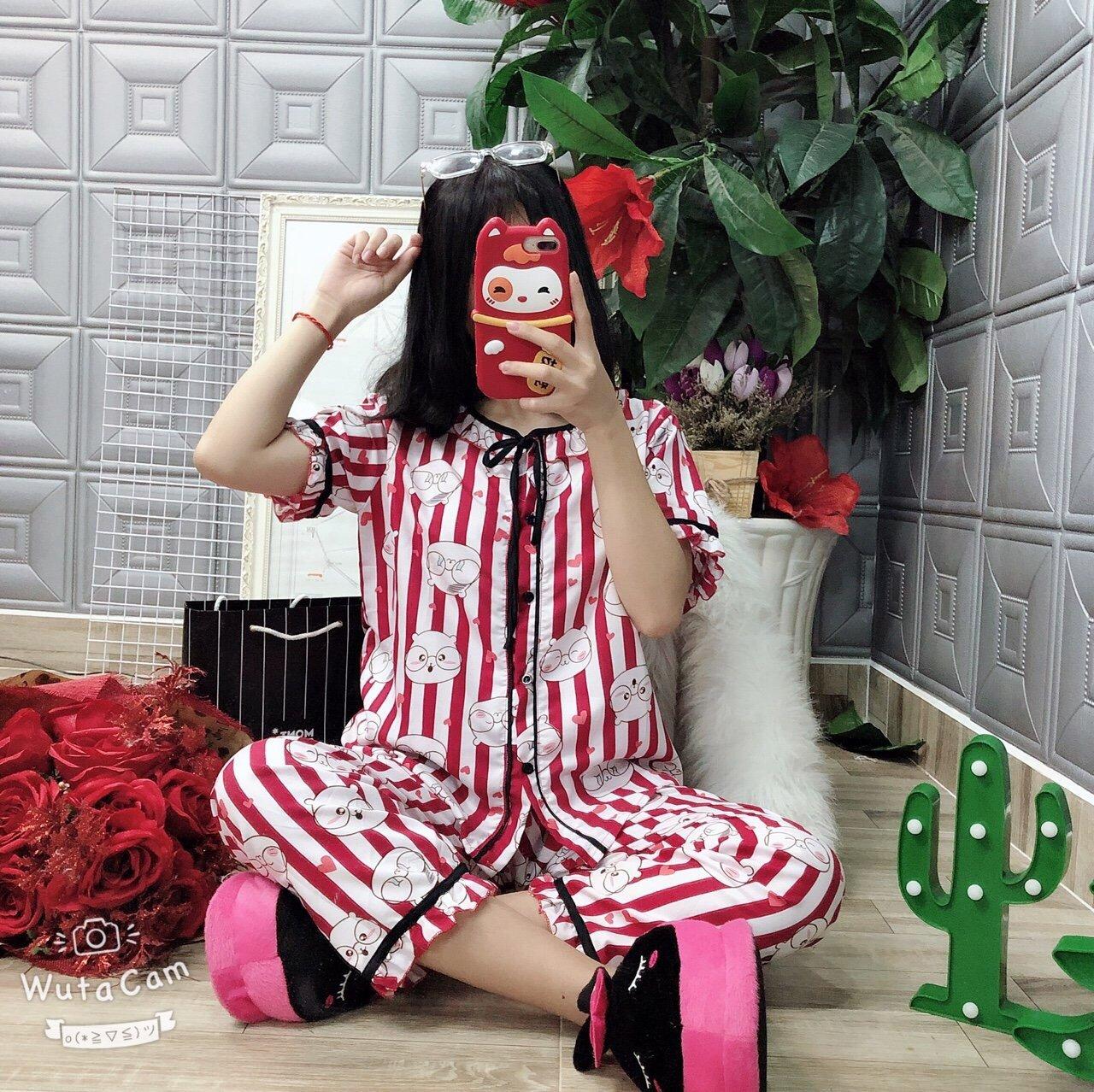 ĐỒ BỘ PIZAMA ĐÙI DÀI CHO NỮ