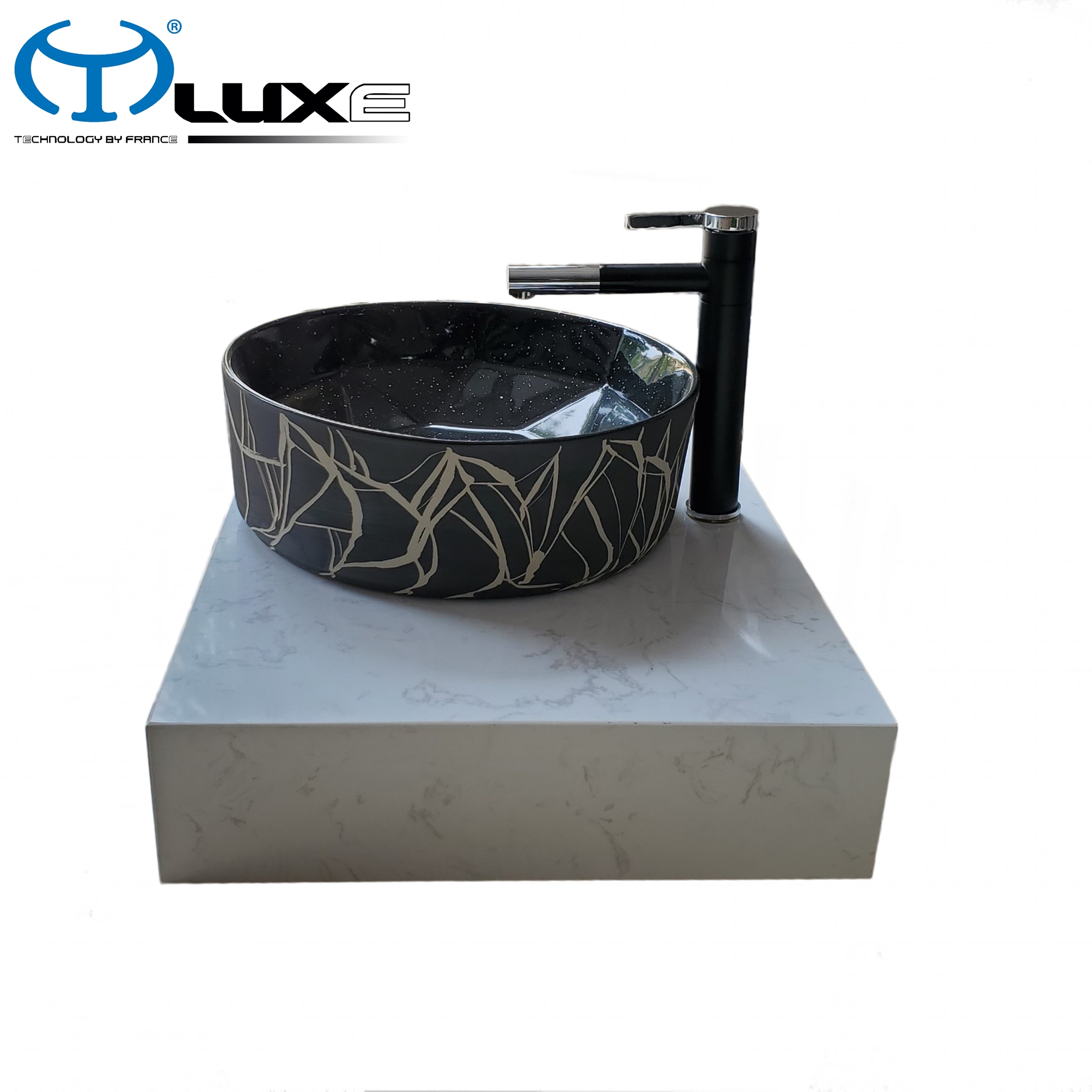 Vòi Lavabo cao cấp Luxe V8001