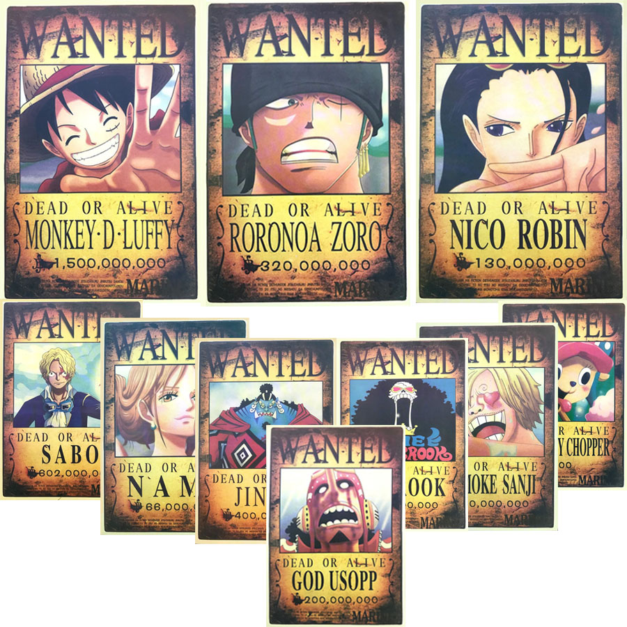 Hãy xem hình ảnh về truy nã One Piece để khám phá cuộc phiêu lưu tuyệt vời của đội băng Mũ Rơm! Chỉ cần nhìn vào các chi tiết về những tên truy nã này, bạn sẽ không thể ngừng tò mò về cuộc hành trình kỳ thú của các nhân vật One Piece.