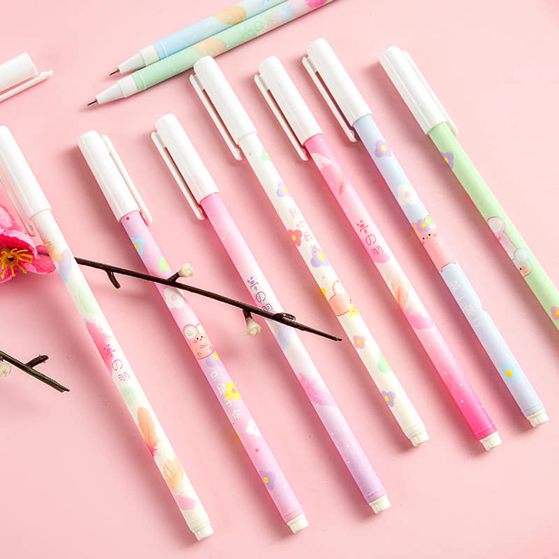 Combo 5 bút bi nước nhiều mẫu cute