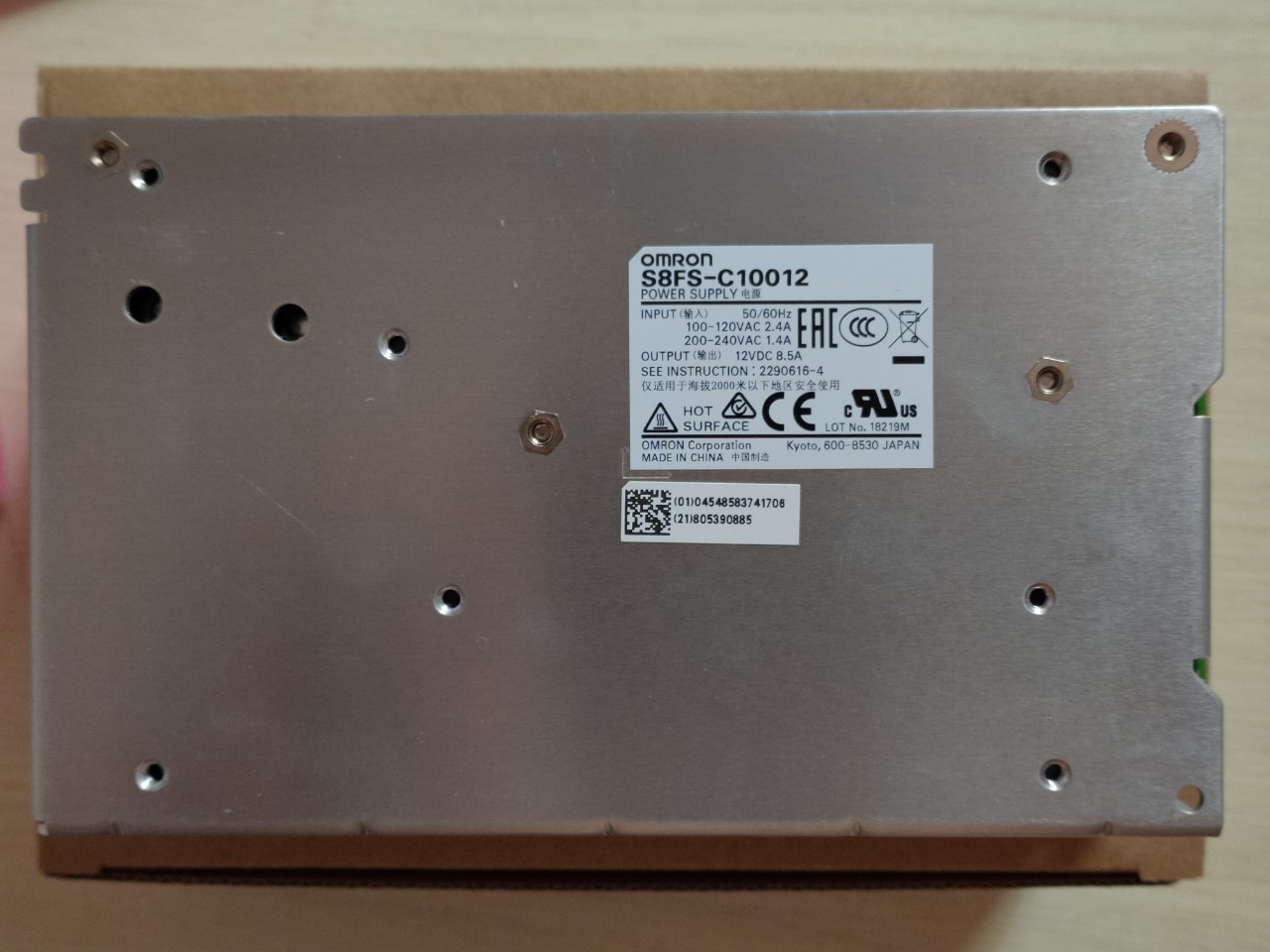 [HCM]BỘ NGUỒN OMRON S8FS-C10012