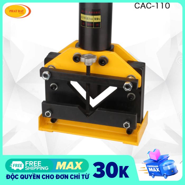 [Trả góp 0%]Máy cắt sắt V thủy lực CAC110