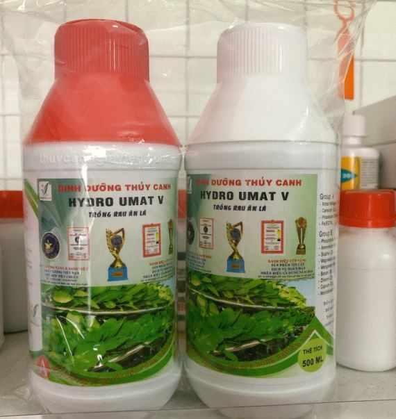 Dung dịch thủy canh Hydro Umat V hoặc Hydro Umat F