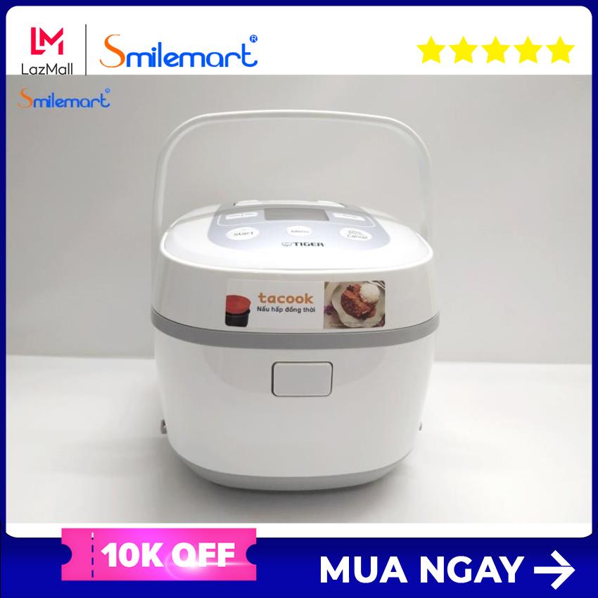 Nồi cơm điện tử tiger 4 trong 1 jbx-b10w - bh chính hãng 1 năm