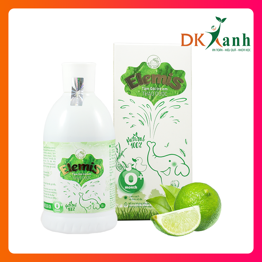 Sữa tắm thảo dược trẻ em Elemis 200ml - DK Pharma