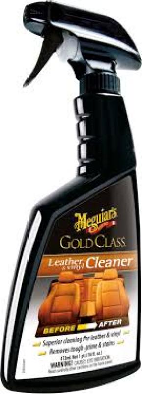 Meguiars Sản phẩm làm sạch da và vinyl dòng Gold Class - Leather & Vinyl Cleaner - G18516, 473ml
