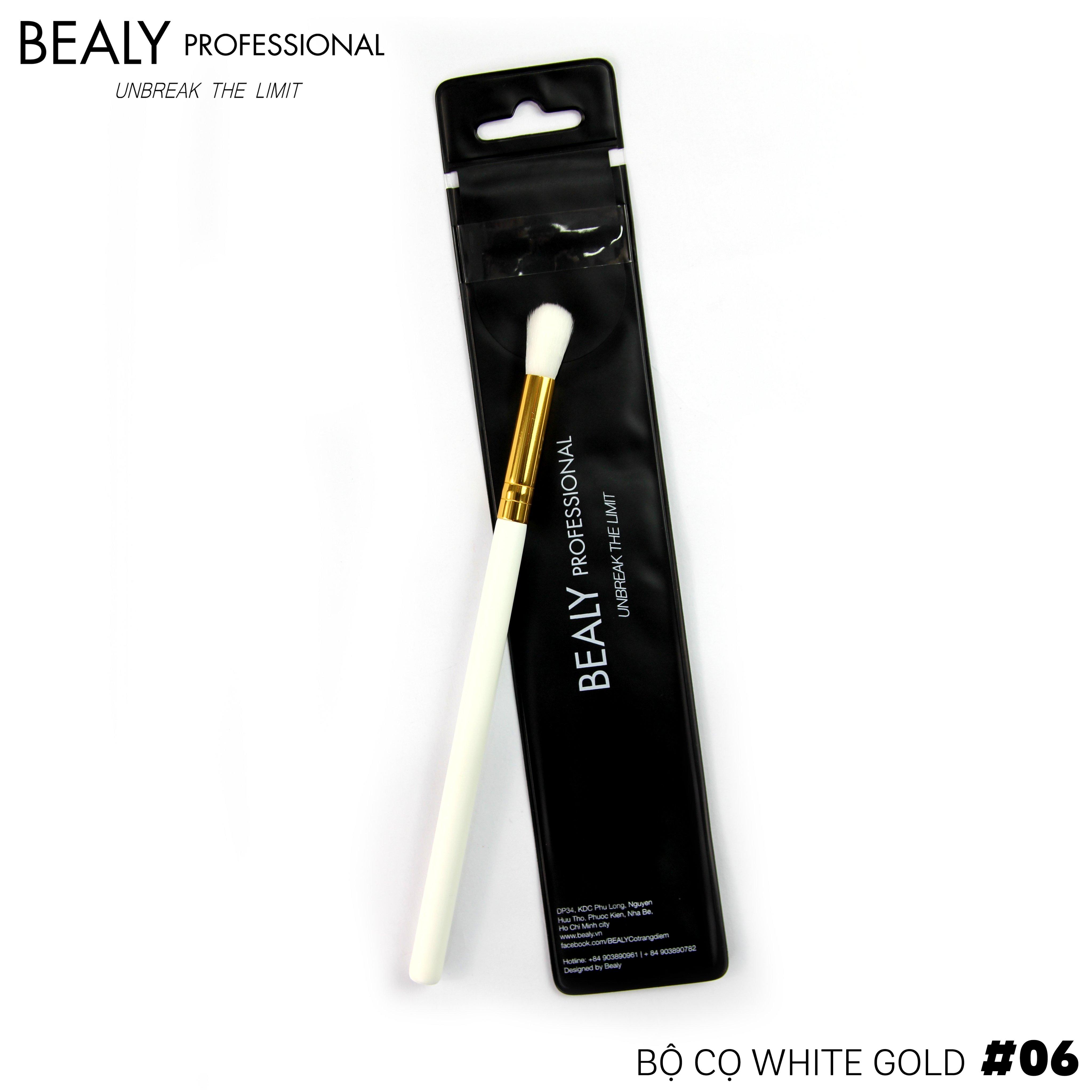 CỌ TÁN MÀU MẮT WHITE GOLD N0.06