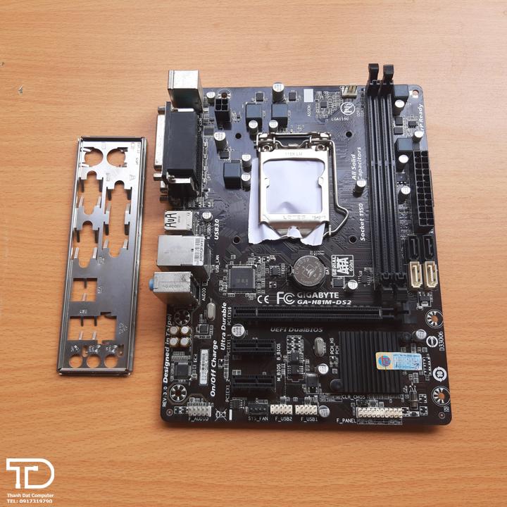 Bo mạch chủ Gigabyte H81M-DS2 socket 1150