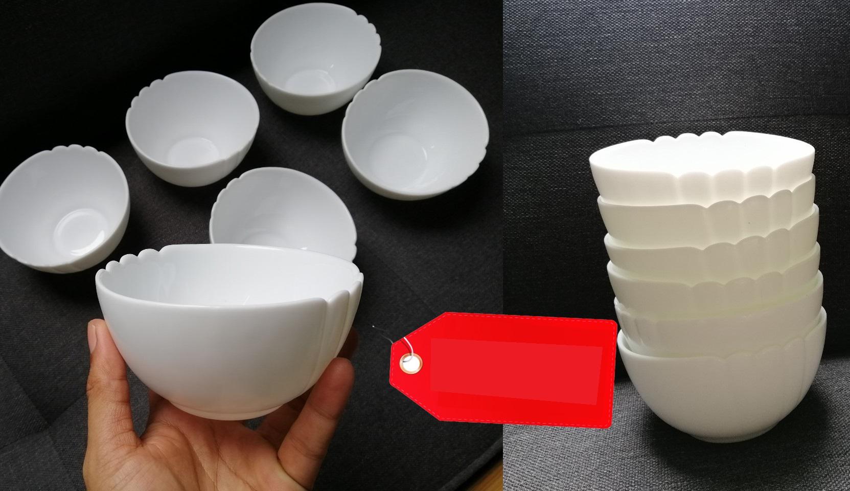 Bộ chén sứ 6 cái Pastel CAO CẤP