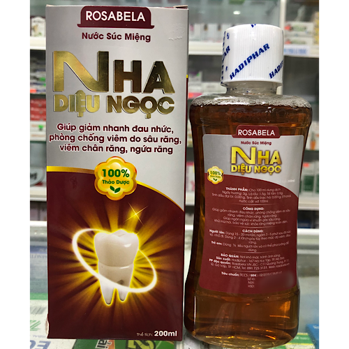 [HCM]Nước súc miệng Nha Diệu Ngọc - 200ml