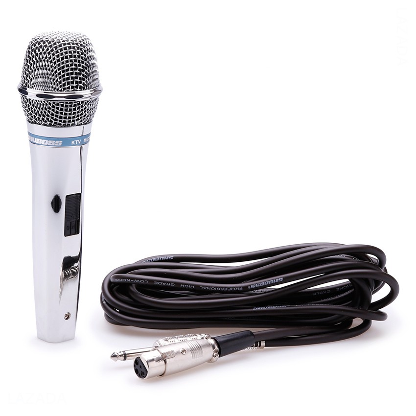 MICRO CÓ DÂY SHUBOSS SM 3300 – MICRO HÁT KARAOKE