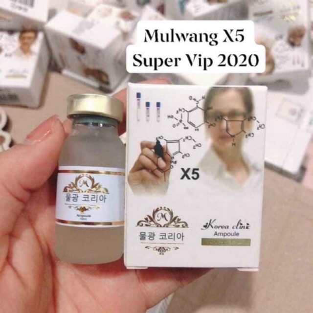 Tế bào gốc Mulwang X5 căng bóng trắng sáng da