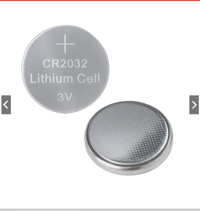 PIN CMOS 3V Lithinum CR2032