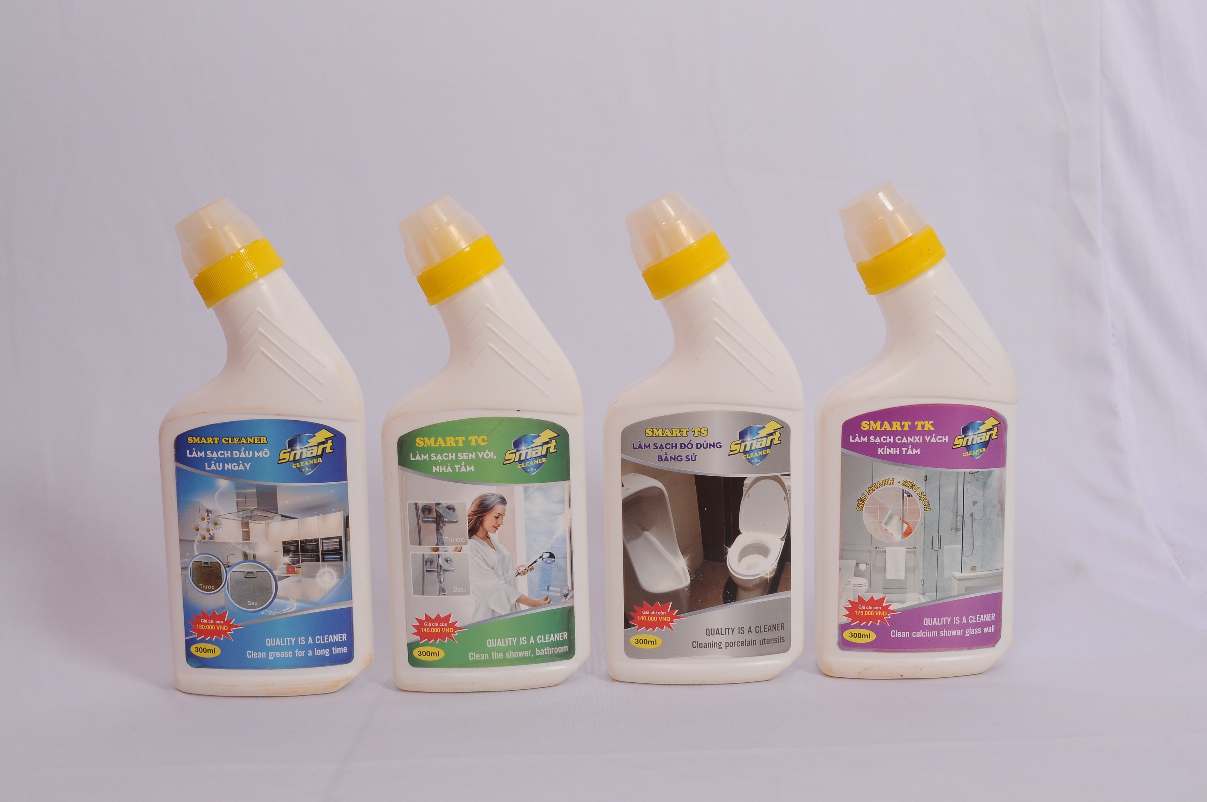 [HCM][TẨY RỬA SMART] Chất tẩy cặn canxi trên kính tắm Smart TK - 300ml