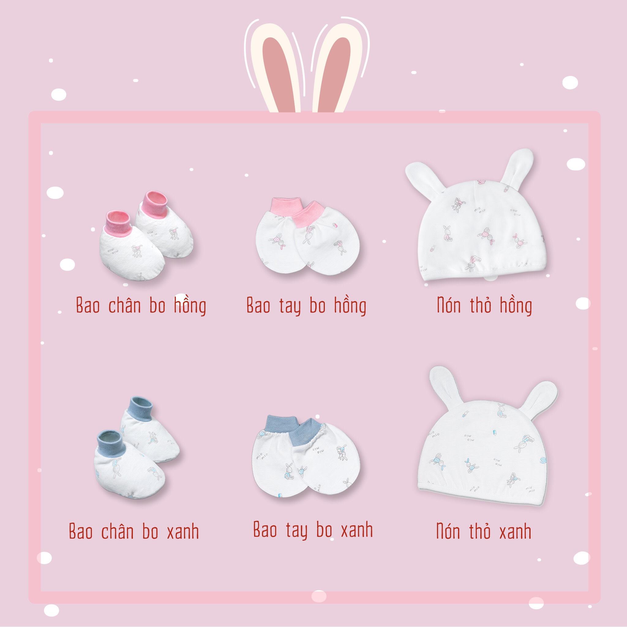 Mũ Mio 1 lớp thỏ