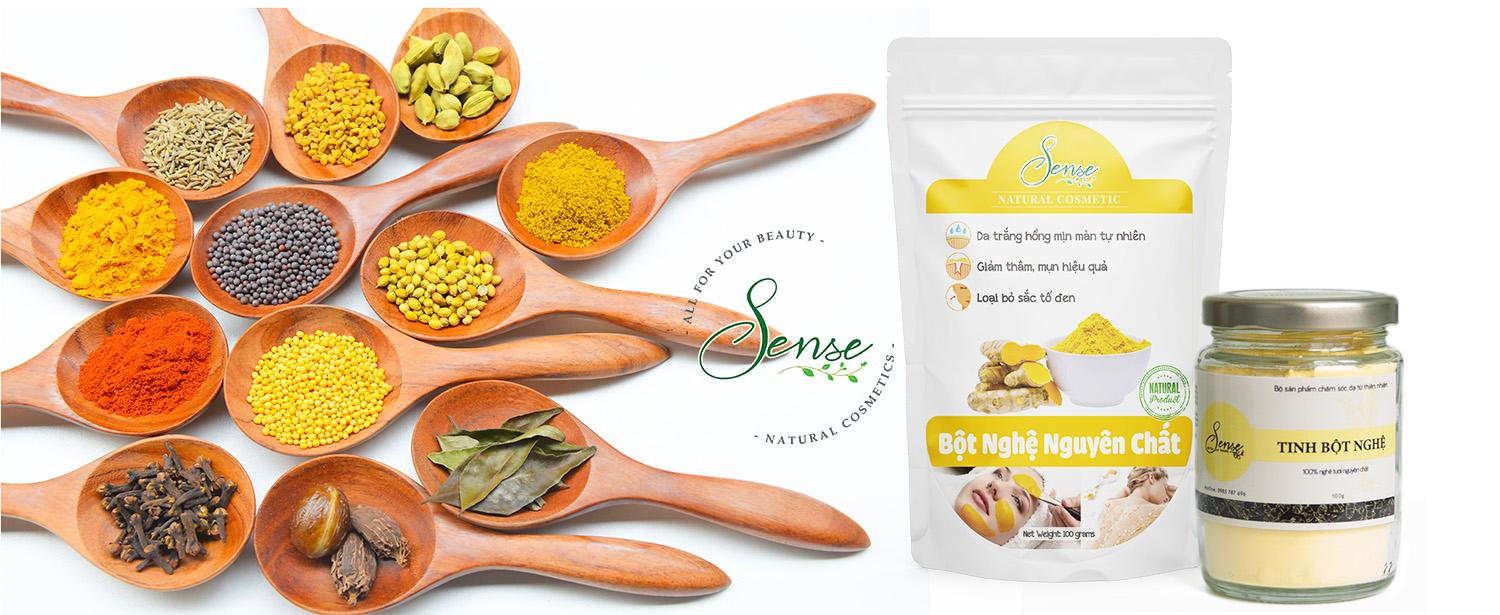 Tinh Bột Nghệ Sense - Hũ 100g