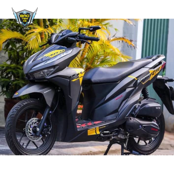 Tem rời xe vario 150 indo dán xe vàng cát