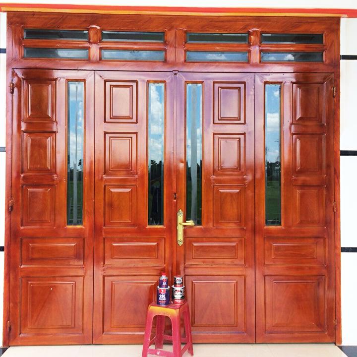 COMBO SƠN GIẢ GỖ TRÊN SẮT MẠ KẼM DỄ THỰC HIỆN