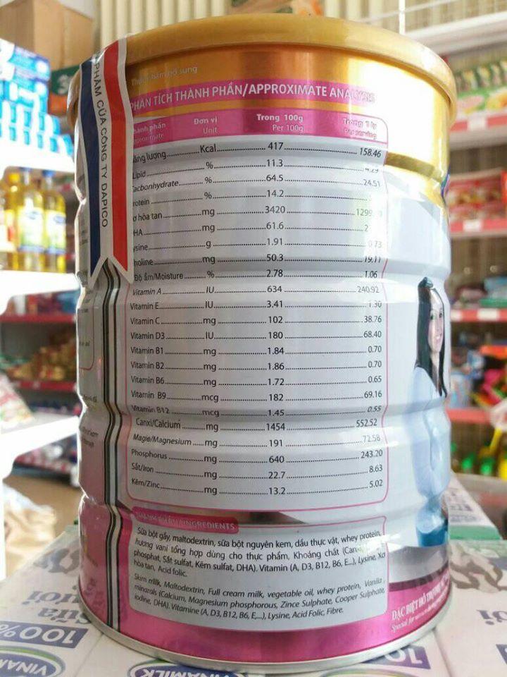 Sữa bà bầu LACMILK MAMA 900G