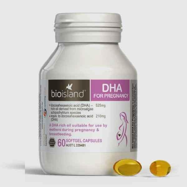 DHA bầu Bioisland Úc 60 viên