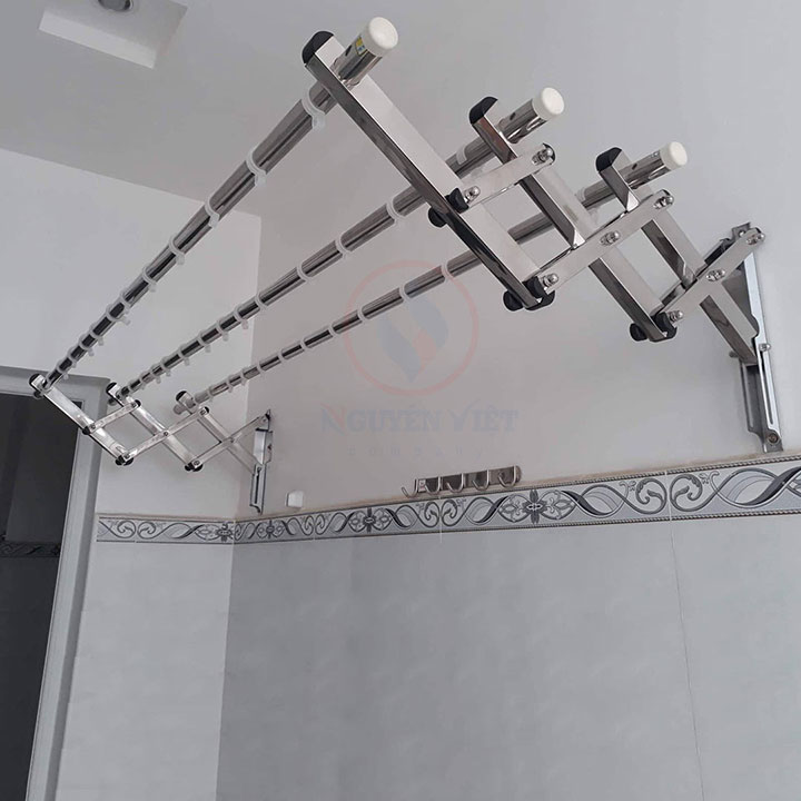 SÀO PHƠI ĐỒ THÔNG MINH INOX THANH DÀI 1.4m