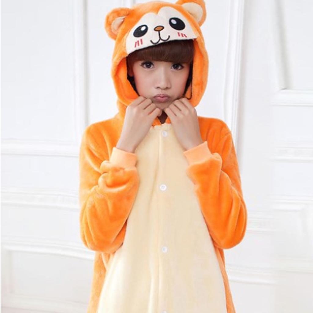 Bộ Đồ Thú Pijama Khỉ Vàng