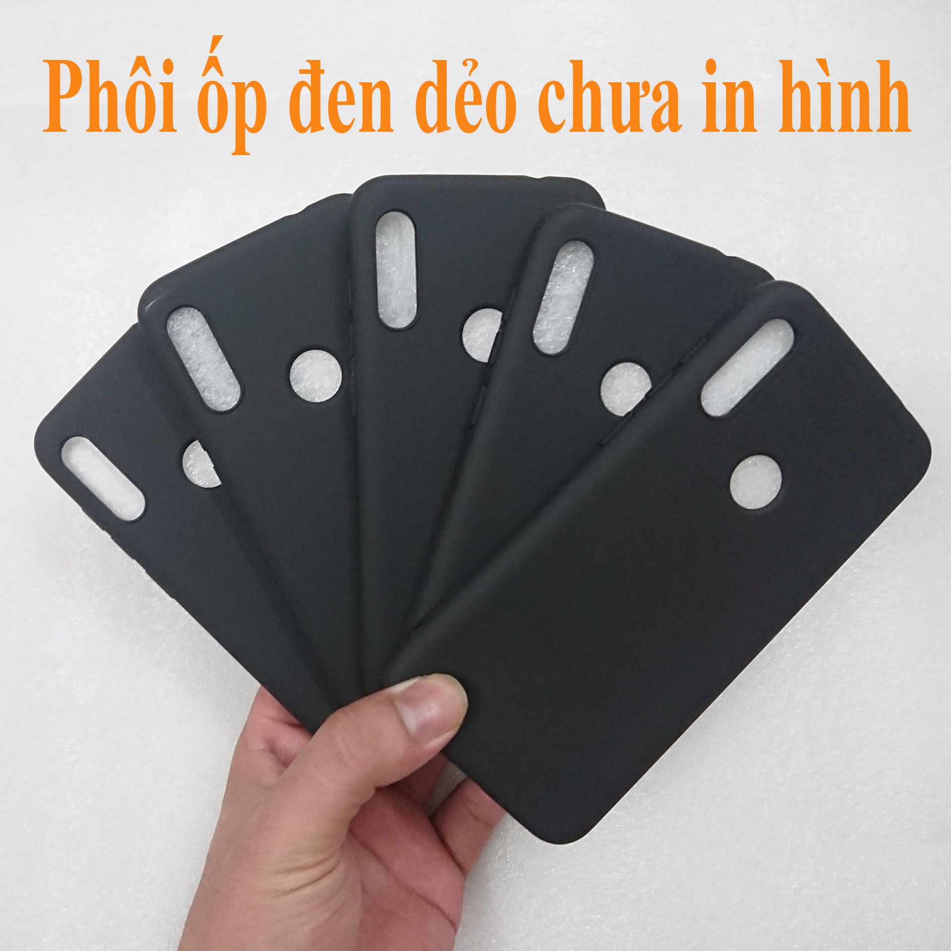 [HCM]Ốp lưng Vsmart Star 3 - Ốp dẻo đen in hình Random