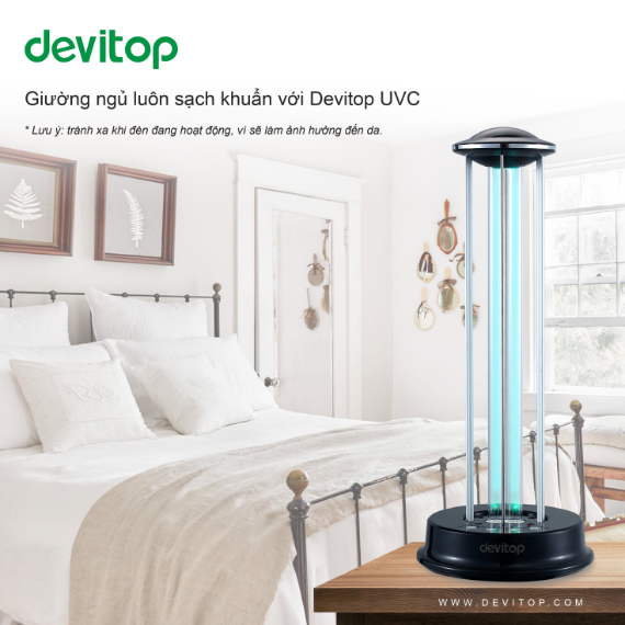 [HCM]Đèn diệt Khuẩn HANET Devitop UVC 36W