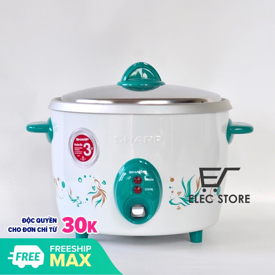 Nồi cơm điện sharp 1.8l ksh-d18 nhập khẩu thái lan