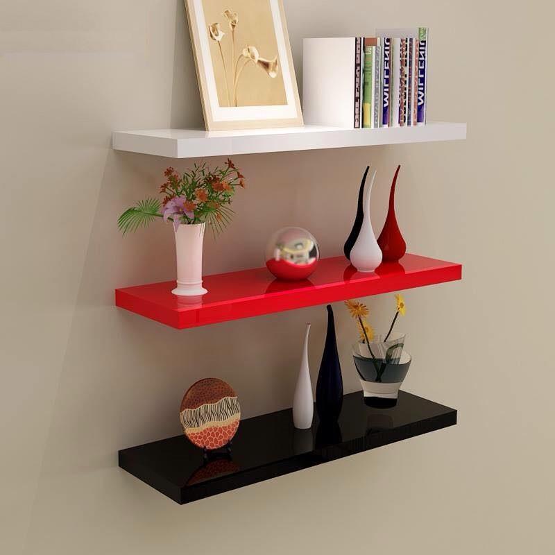 Kệ Gỗ Trang Trí Treo Tường (3 thanh 80cmx20cm)
