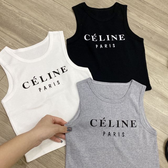 [HCM]Áo thun in 3 lỗ croptop