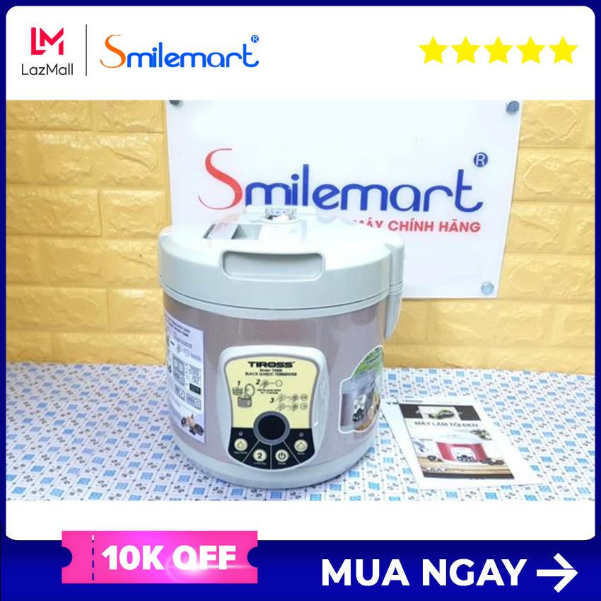 Máy Làm Tỏi Đen Tiross TS906 (Sấy khô 2h, tỏi dẻo, ngon) Bảo hành 12T