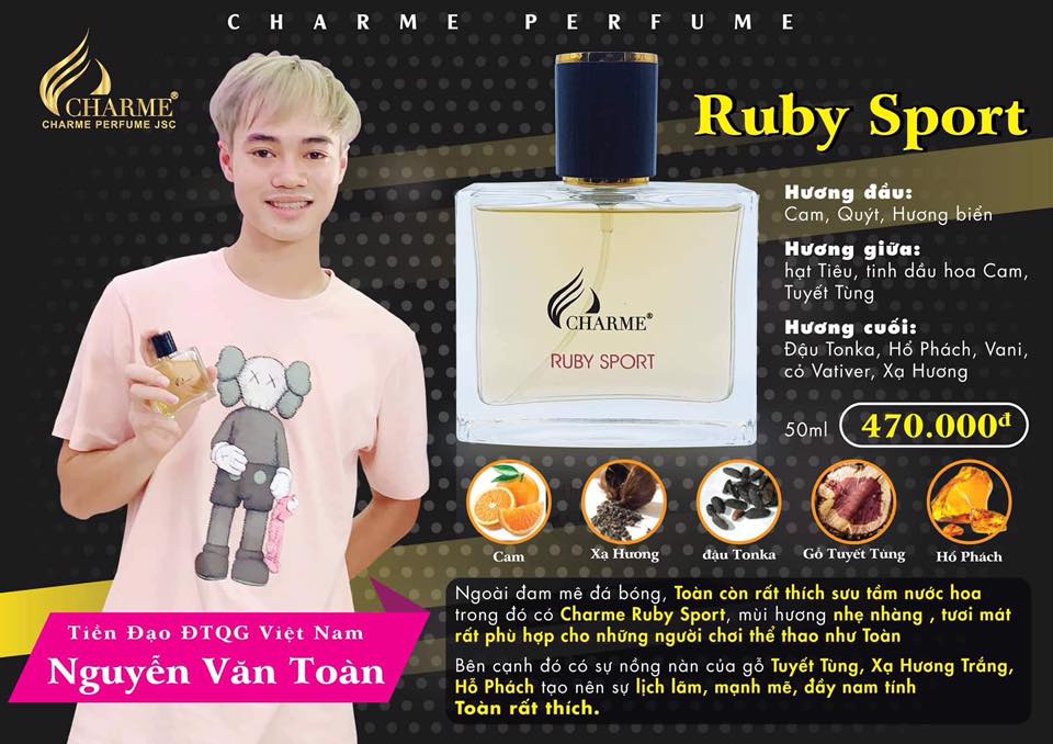 Nước Hoa Nam Ruby Spot 50ml (NGUYÊN MÃ)