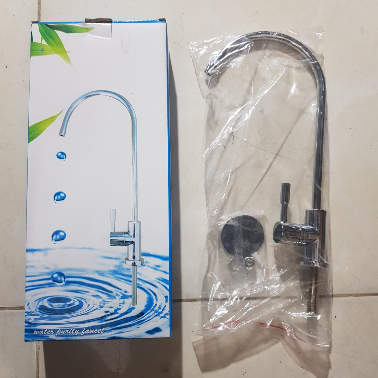 Vòi gạt lấy nước máy lọc nước RO