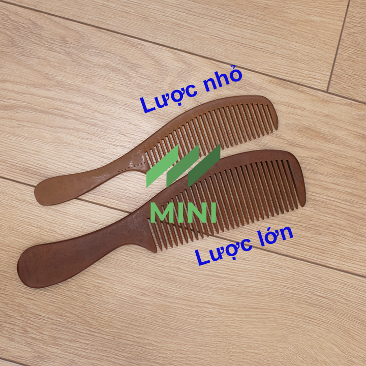Lược gỗ chải tóc, chải đầu