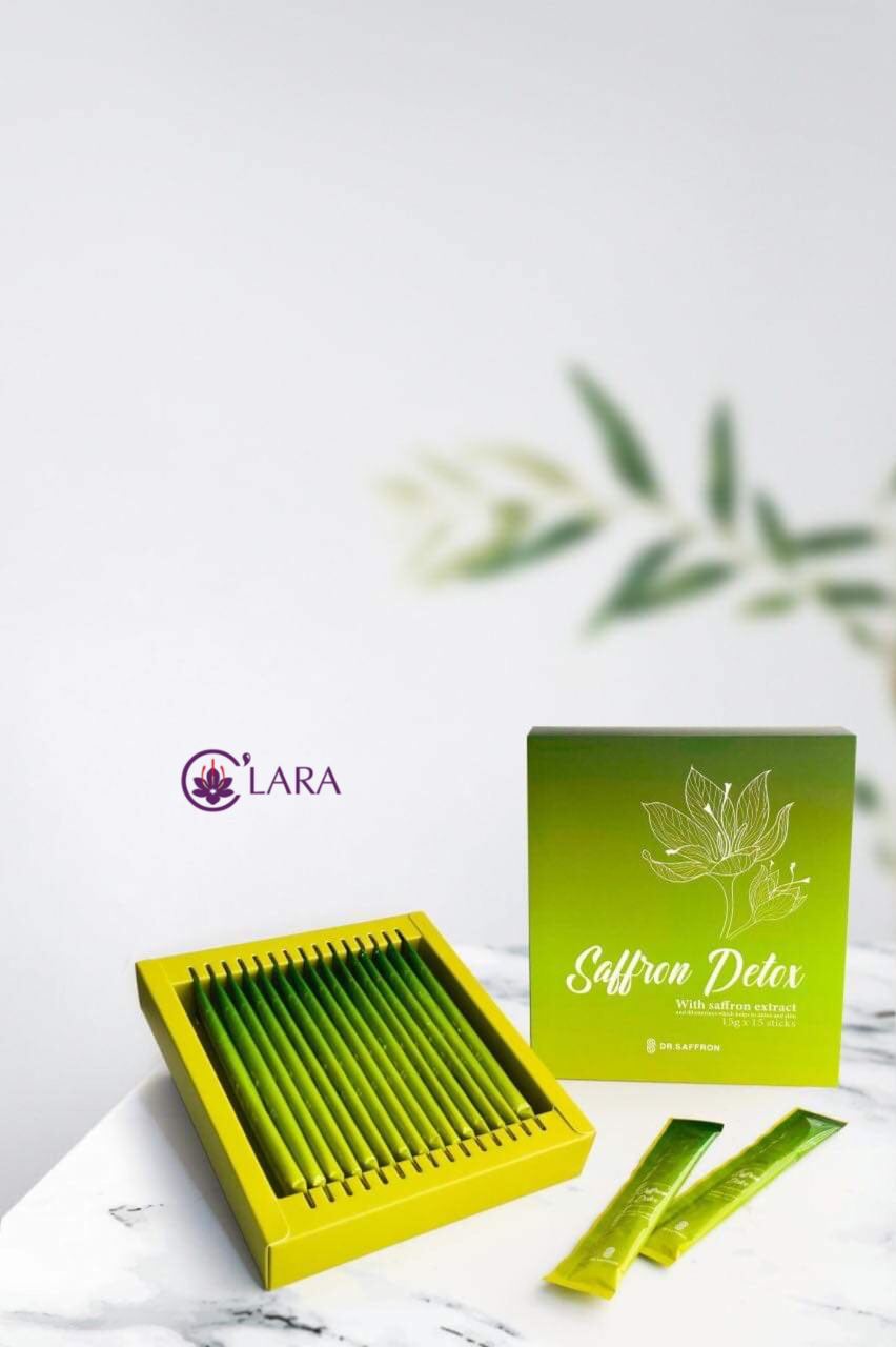 Saffron Detox dạng thạch 15 gói/ hộp