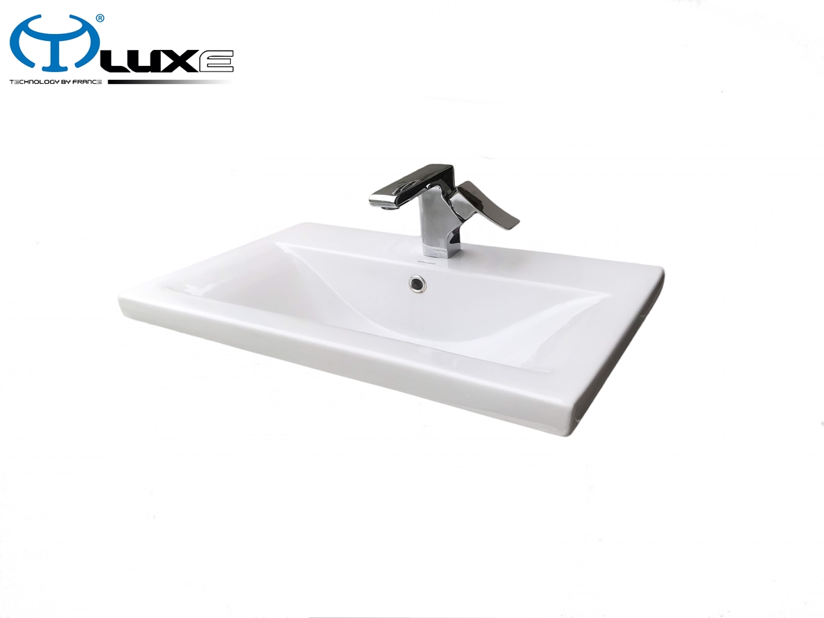Chậu lavabo bàn đá cao cấp LUXE C14