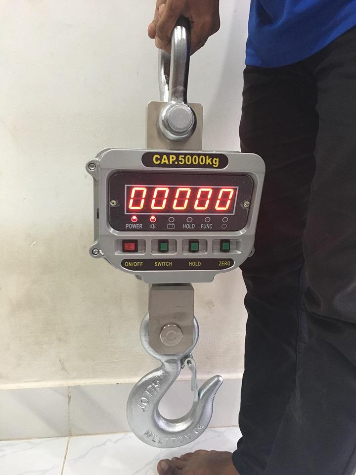 [HCM]Cân Treo Điện Tử OCS bạc - 3TẤN