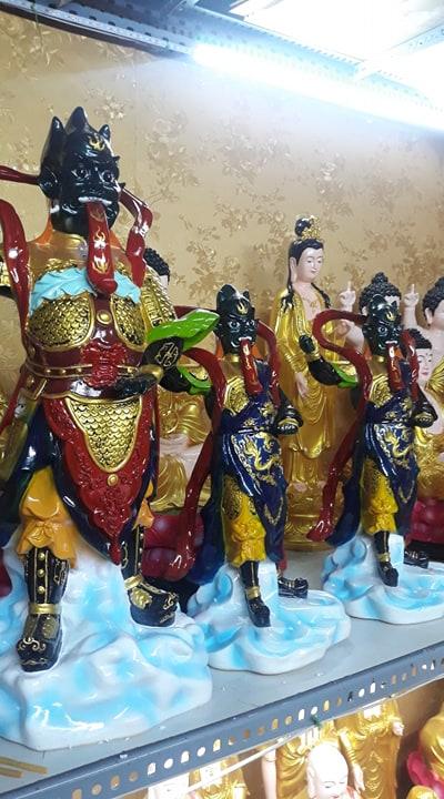 Bộ Tượng Tiêu diện, Hộ Pháp 50cm