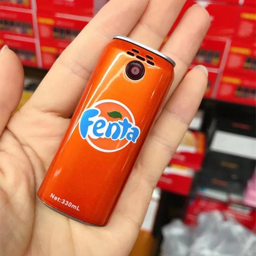 điện thoại mini hình chai nước ngọt độc lạ