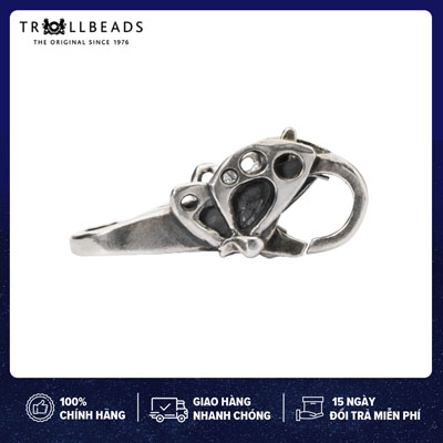 TROLLBEADS Khóa bạc cao cấp Dancing Butterfly Lock TAGLO-00058